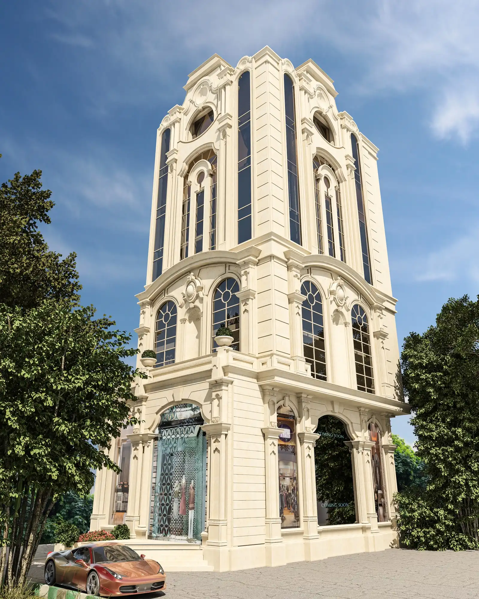 Engineer Nasseri's commercial office project in Dadman