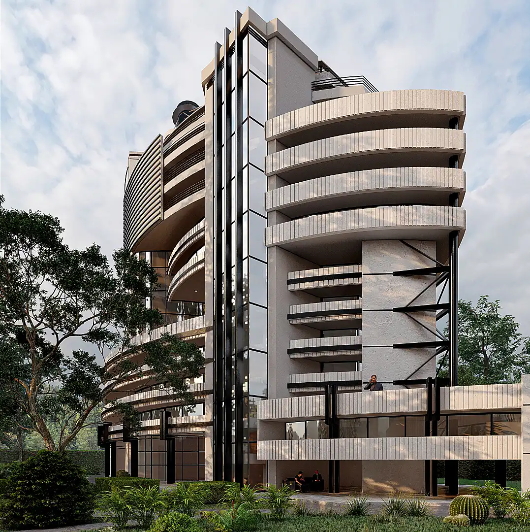 The concept of the Ministry of Foreign Affairs Guest House project in Chalus